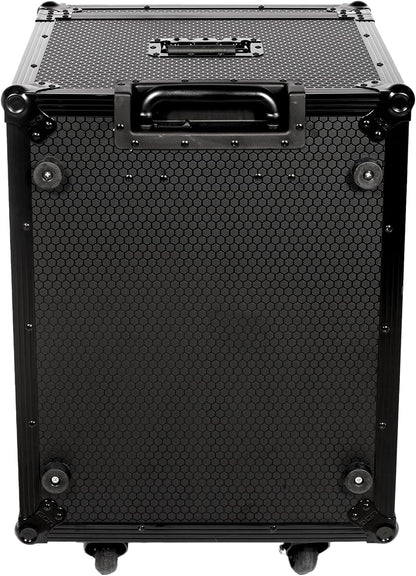UDG FlightCase Kofferbak voor Set CDJ/MIXER Black Plus (Trolley & Wielen)