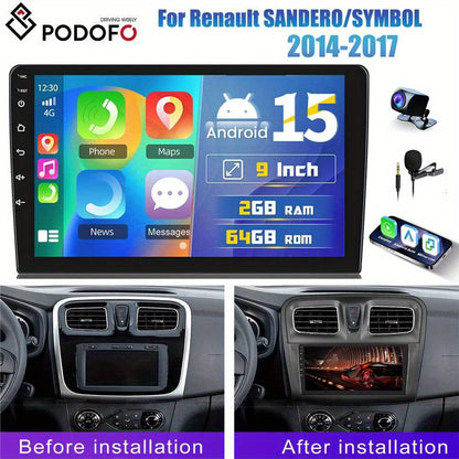 Autostereo – Autoradio – Car Stereo – Autoradio Met Bluetooth – Multimedia Speler – 9 Inch Touchscreen – Draadloze CarPlay & Android Auto – AHD Achteruitrijcamera & GPS Navigatie