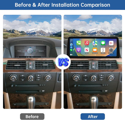 12,3 Inch Autoradio Touchscreen – Autonavigeerplaatje – Multimedia Display – Auto Entertainment Scherm – Digitale Radio Interface – Draadloze CarPlay & Android Auto – HD Resolutie 1920x720 Pixels