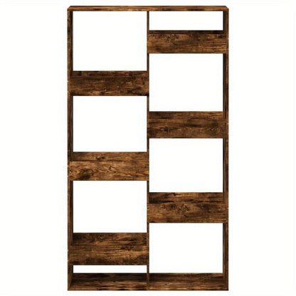 Bookcase Smoked Oak 100X33X175 Cm Wood Material