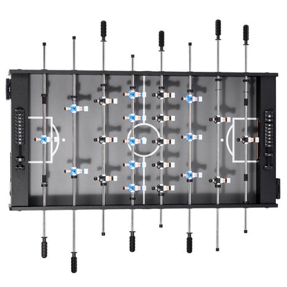 Tafelvoetbaltafel – voetbalspel – kicker – tafelspel – tafelvoetbal – Full-Size – Houten Constructie – Scoretellers & Bekerhouders