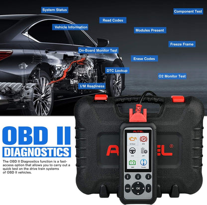 OBD2 Scanner – Autodiagnose Tool – Diagnoseapparaat – Foutcode Lezer – Uitleesapparaat – Volledige Systeemdiagnose – Onderhoudsfuncties Zoals Olie Reset & EPB