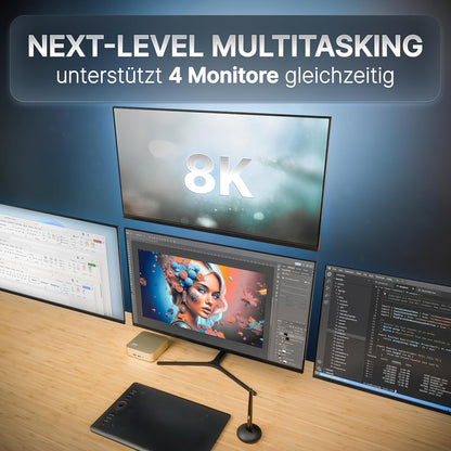 Lux Intel® Core-i5 12 Gen. • NUC 12 Lux PC • 8 kernen, tot 4,4 GHz • 16 GB RAM, 512 GB SSD • WiFi 6E • BT 5.3 • TB 4 • Microsoft Windows 11 Pro • Microcomputer voor thuis en op kantoor