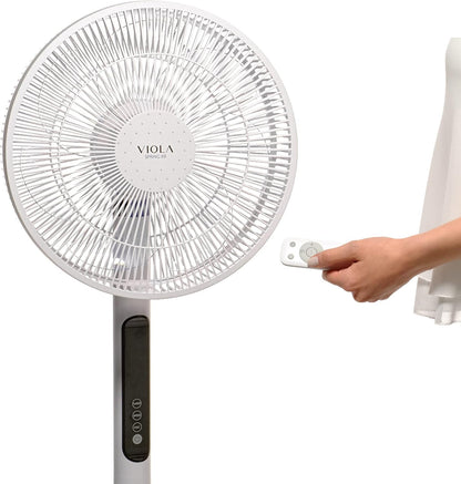 Stille Staande Ventilator – Ventilator Met Afstandsbediening – Vloerventilator – Slaapkamer Ventilator – Woonkamer Ventilator – 9 Snelheden – 19 W Laag Stroomverbruik