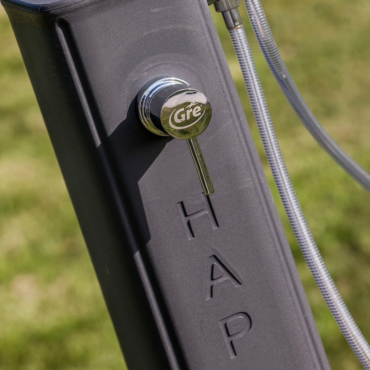 Gre DSM19 Premium Solar Shower, gemaakt van hars, met handvat, 19L Tank