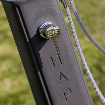 Gre DSM19 Premium Solar Shower, gemaakt van hars, met handvat, 19L Tank