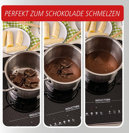 Inductiekookplaat – Enkele Kookplaat – Kookplaat – Inductiekookplaat Compact – Keramische Kookplaat – Super Plat Design – Temperatuurnauwkeurige Sensor