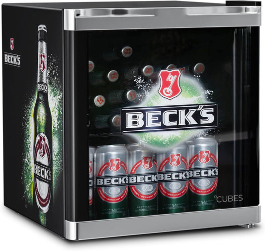 °CUBES Flessenkoelkast Becks/F/51 cm hoogte/98 kWh/jaar/48 l koelgedeelte