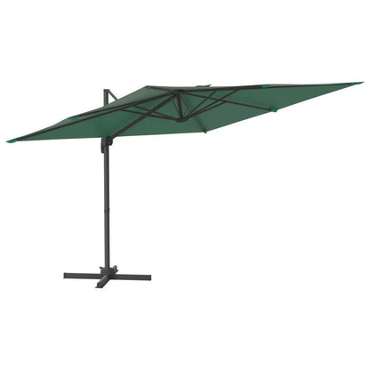 Zwevende Parasol – Hangende Parasol – Lateral Parasol – Buiten Parasol – Aluminium Paal – 400x300 Cm – Waterafstotend Polyester