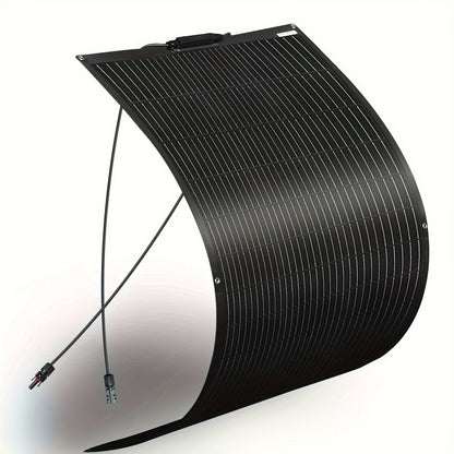 Flexibel Zonnepaneel – Vouwbaar Zonnepaneel – Zonnecel – Zonne-energie Paneel – Photovoltaïsch Paneel – 2x105W Totaal 210W – Monokristallijn Hoog Rendement – Buigbaar Voor Camper Boot Camping
