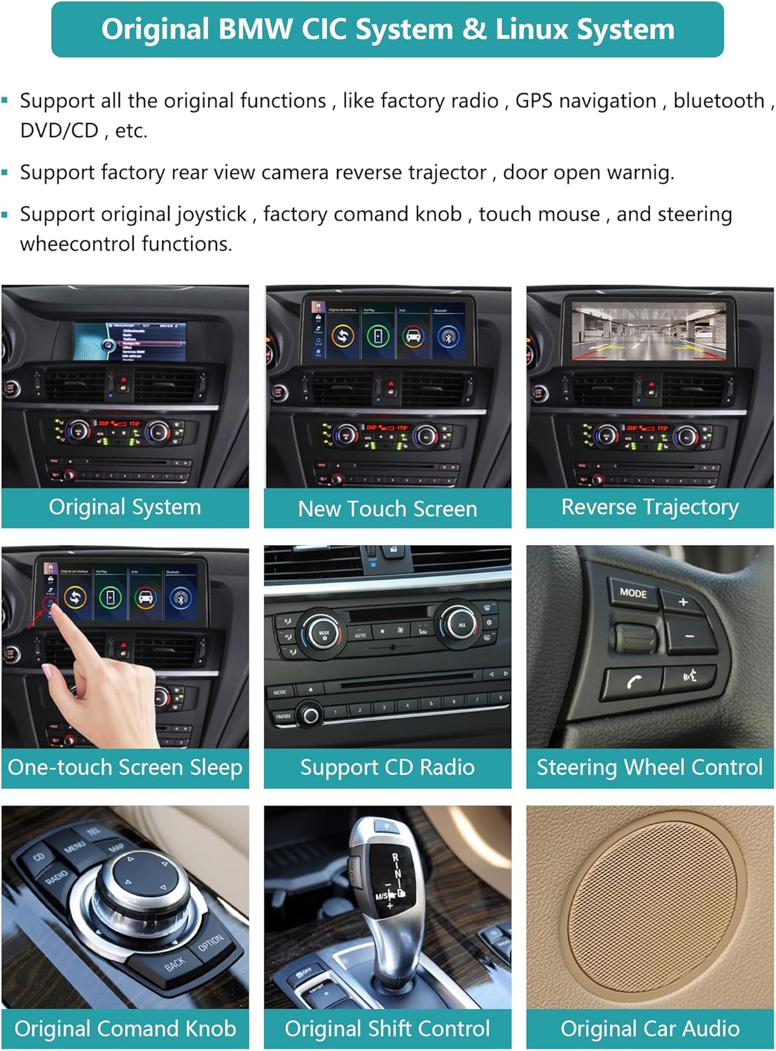 Autoradio – Touchscreen Radio – Multimedia Speler – Navigatiesysteem – Carplay Android Auto – 10,25 Inch Scherm – Draadloze Smartphone Integratie
