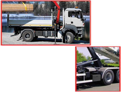 Underbody Box (1000 x 500 x 460) Opbergbox Aanhangwagen Box Opbergbox Truck Spanband Box Ondervloer Box Gereedschap Box Opbergdoos