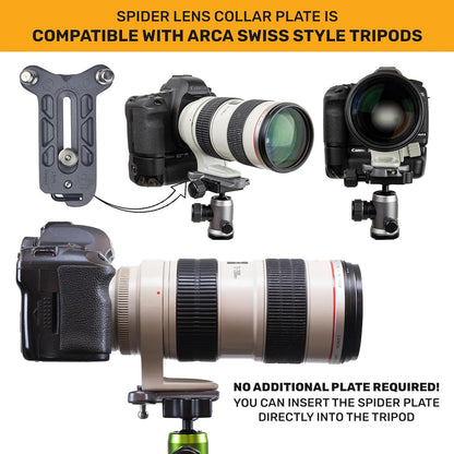 Spider Holster SpiderPro Uniek camerasysteem v2 professionele transportset voor DSLR-camera's en spiegelloze camera's en zware uitrusting. Inclusief riem met geïntegreerde hoes