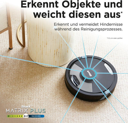 Robotstofzuiger – Robotveger – Dweilrobot – Zelfreinigende Stofzuiger – Automatische Afzuiging – 3D LiDAR Navigatie – Sonisch Dweilsysteem 100x/min