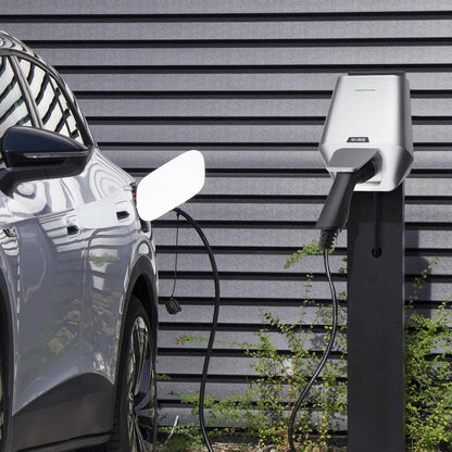 Teskee Wallbox 7,4kW Type 2 Geschikt voor alle elektrische voertuigen voor binnen en buiten Regelbare stroom 16A/24A/32A enkelfasig 1M kabel