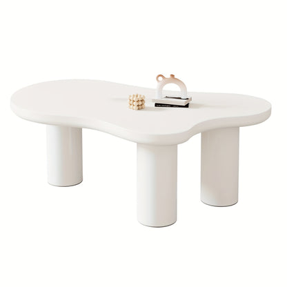 Irregular Cloud-shaped Coffee Table, Length 107cm, Width 66cm, Height 40.5cm, Felt Base