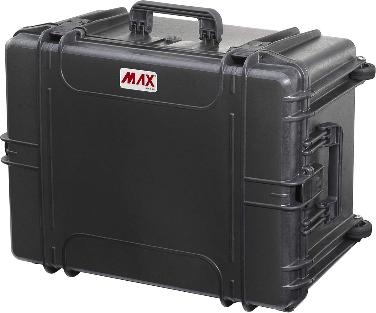 Max MAX620H340S IP67 Beoordeeld Waterdicht Duurzaam Waterdichte Apparatuur Fotografie met Hard Carry Flight Case Tool Box/Pull Handvat/Plastic Transit Case/Pick and Pluck schuim