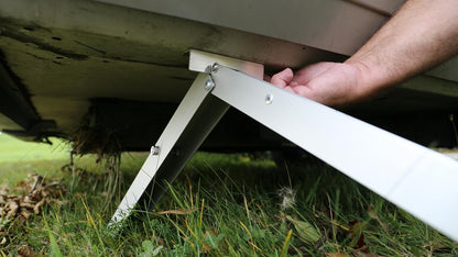 Camper luifel windbeveiliging zonder vloer- en wandbevestiging: Luifelheld 2