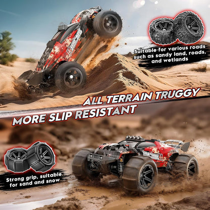<font dir="auto" style="vertical-align: inherit;"><font dir="auto" style="vertical-align: inherit;">        YESHIN 1:14 Remote Controlled Car, 4WD RC Car, 40+km/h, High Speed Monster Truck, for Kids and Adults, 2.4GHz, All-Terrain Racing Car with 2 Rech