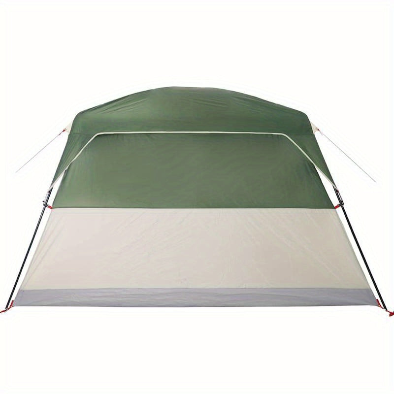 Toilettent – Campingtent – Outdoor Tent – Vistent – Kampeertent – Groen – Waterbestendig PU-PE Materiaal – Stevig Stalen Frame – 4 Personen