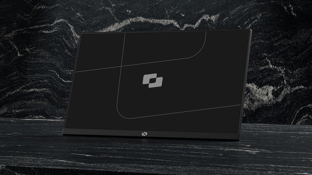 Infinity Lite 15.6" - Portable Monitor - Protective Case Included - Portable Display - Portable Monitor - Full HD - IPS - Black - QUORE