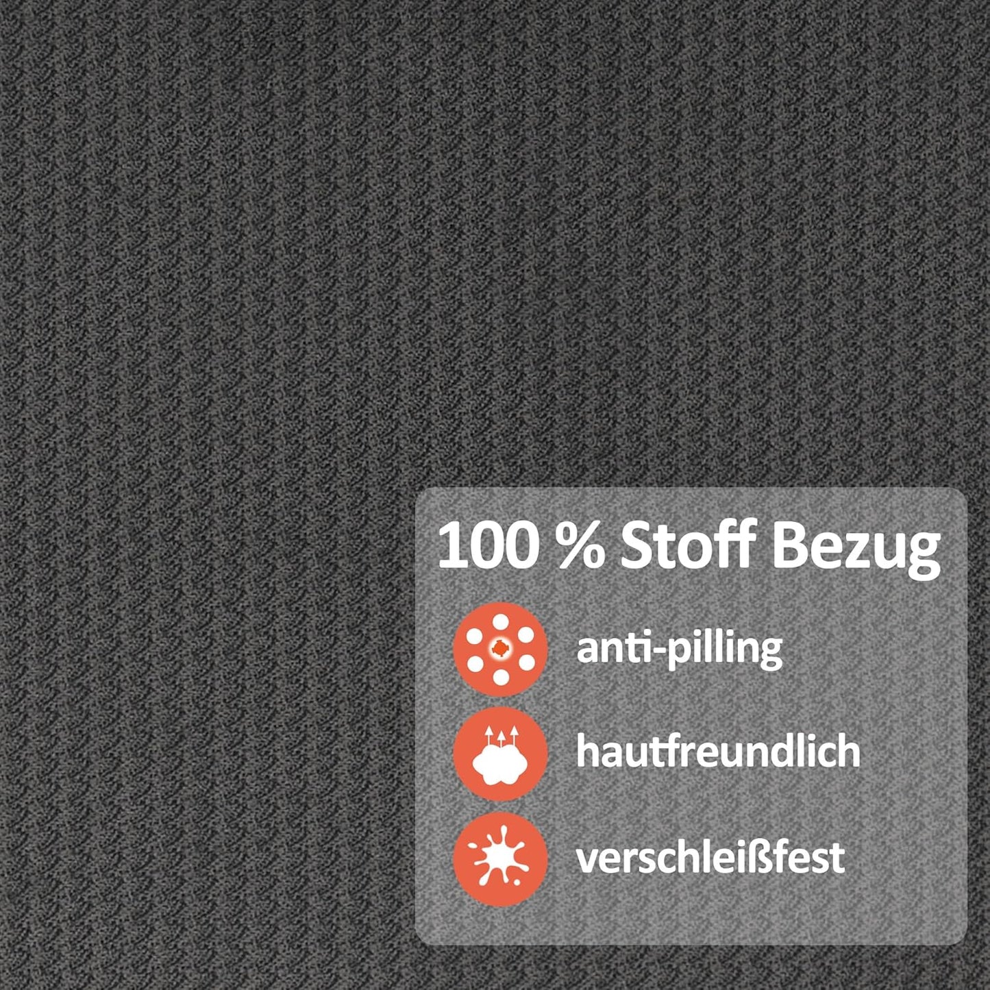 Fauteuil – Relaxstoel – Draaifauteuil – Leesstoel – Loungechair – 360° Draaibaar – Verstelbare Rugleuning – Inclusief Hocker – Grijze Stof – Max 120 kg