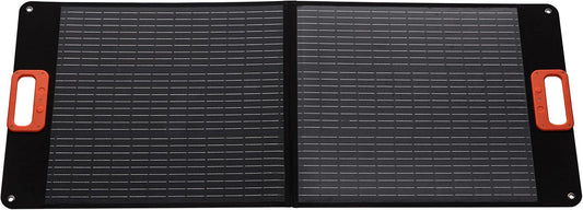 Technaxx Zonnepaneel, opvouwbaar, 100 W, TX-206, voor buiten, camping, balkon, enz., draagbare monokristallijne zonnelader voor alle gangbare krachtcentrales met USB-A/USB-C/XT60/DC7909/MC4/Anderson