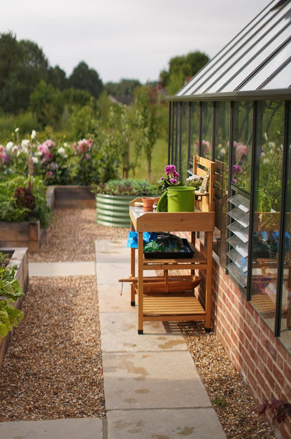 VegTrug® Plantentafel, 100% FSC-gecertificeerd hout, 81 x 56 x 125 cm, naturel