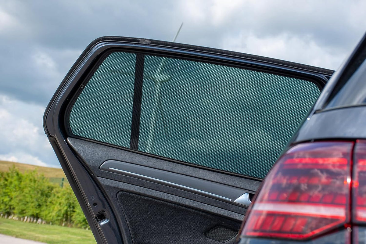 Set Car Shades compatibel met Volkswagen Golf VII 5 deurs 2013-2020 (4-delig) Pasklare Auto Zonwering