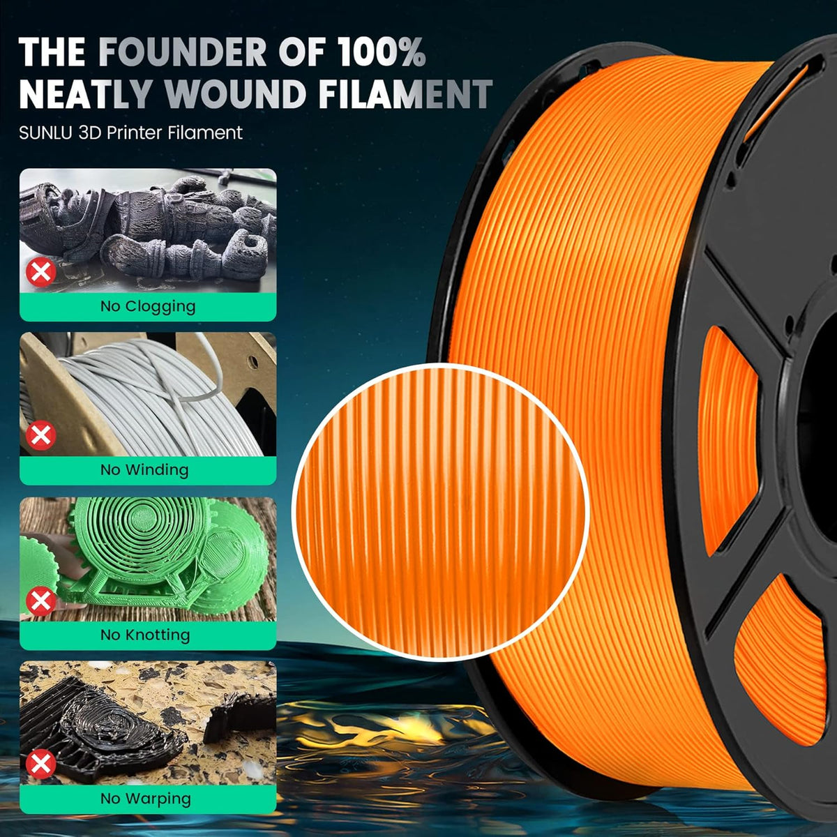 PLA+ Filament – 3D Printer Filament – PLA Plus – 3D Printdraad – 1,75 mm – 12 kg Set – 12 Kleuren – Hoogwaardige Printkwaliteit – Milieuvriendelijk Biobased