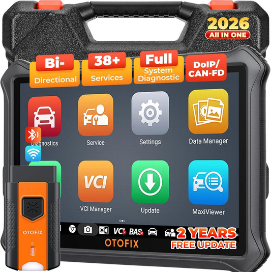 OBD2 Diagnosetool – Auto Scanner – Foutcode Uitlezer – Diagnosescanner – Autodiagnose Apparaat – Bidirectionele Controle – 38+ Resetfuncties