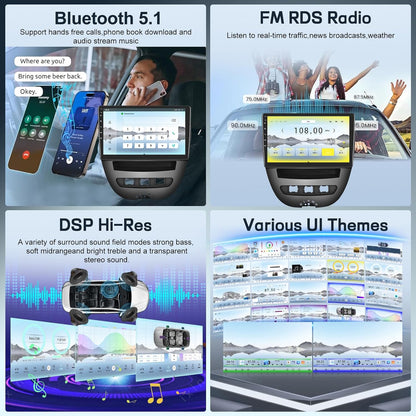 <font dir="auto" style="vertical-align: inherit;"><font dir="auto" style="vertical-align: inherit;">        8 Core 4G+64G Qualcomm Car Stereo for Toyota Aygo/Peugeot 107/Citroen C1 2004-2014 with Wireless CarPlay Android Auto, Android 15 10.1'' Touchscree