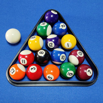 Biljarttafel – Pooltafel – Biliardtafel – Spel tafel – Billiardtafel – Inclusief 2 Keuen & Complete Set – Verstelbare Poten & Houten MDF Frame
