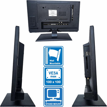 Unispectra® 22“ Smart TV (webOS) FHD 230V 24V Triple Tuner: Sat, Antenne, Kabel TV, 3xHDMI, 2xUSB, Magic Remote. 12V TV voor campers, caravans, vrachtwagens, bestelwagens, boten, thuis