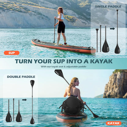 NACATIN Opblaasbaar SUP-board (oranje)