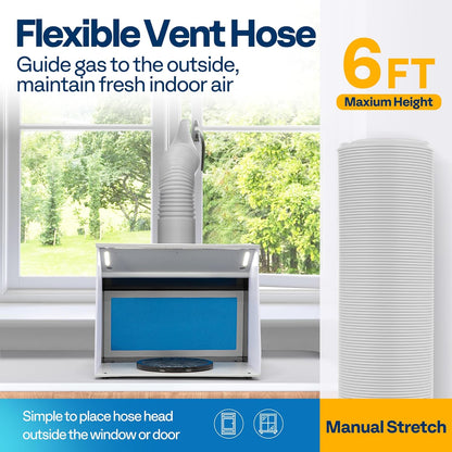 VIVOHOME Airbrush Verfspuitcabine met Dubbele Ventilatoren Draaitafel met 4 Led-lampjes en Filterslang Draagbare Airbrushcabine voor het Schilderen van Modelbouw
