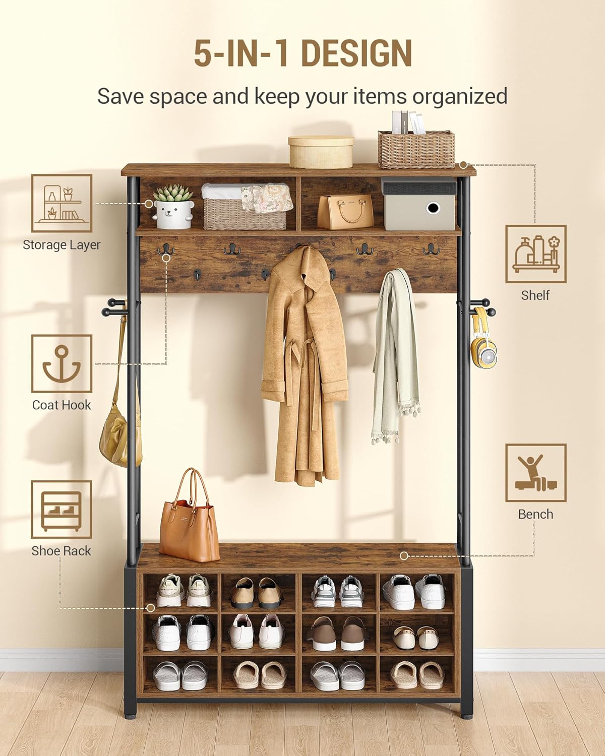 Hzuaneri Coat Rack HT17901B