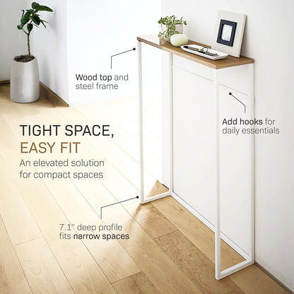 YAMAZAKI Consoletafel - Tower - wit