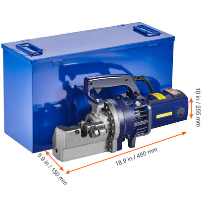 Elektrische Hydraulische Stalen Staafknipper – Rebar Knipper – Wapeningstaaf Knipper – Staal Knipschaar – Betonstaaf Knipper – 1700W Motor – Snijdt Tot 25 mm Diameter