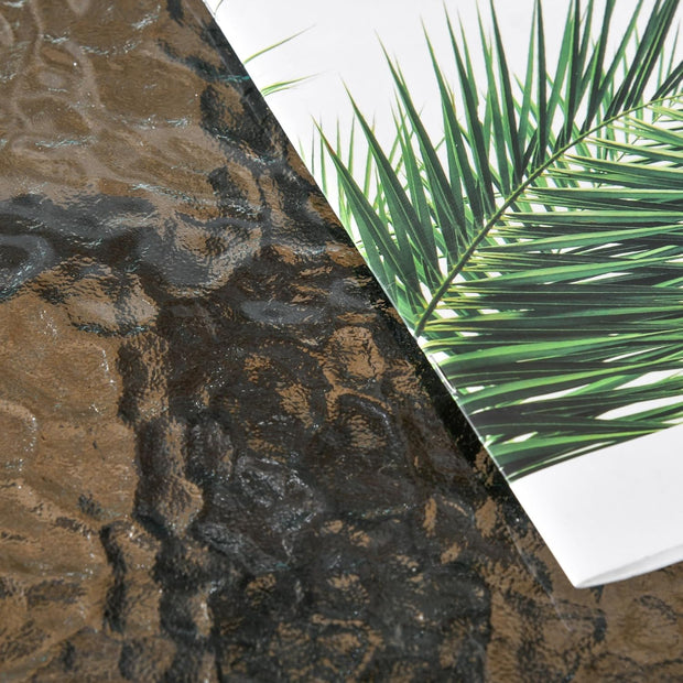 Tuinstoelen - Tuinmeubelenset - Tuin Eettafelstoelen - Rotan Bistroset - Moderne Stijl - Stapelbaar - Weerbestendig - Stabiel - Onderhoudsvriendelijk - 50 x 72 cm Tafel - 56 x 58 x 72.5 cm Stoel - Zwart