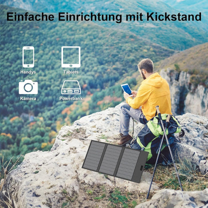 Opvouwbaar zonnepaneel 45 W zonne-oplader zonnepaneel