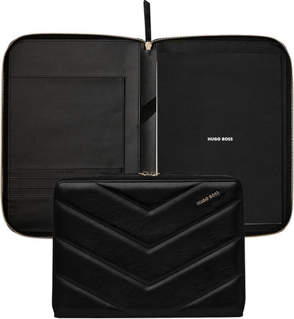 HUGO BOSS Triga Conference Folder L Black