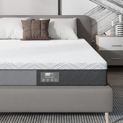 Koudschuim Matras – 7-Zones Matras – Orthopedisch Matras – Hypoallergeen Matras – Medium Stevig Matras – 120x200 cm – Afneembare Wasbare Hoes