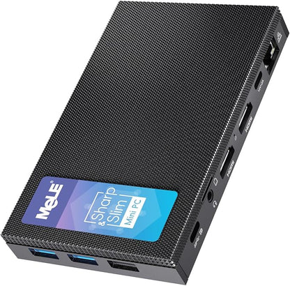 Mini PC – Mini Desktop – Compacte Computer – Kleine PC – 16GB RAM 512GB Opslag – Dual HDMI 2.0 & USB-C 3.2 Gen2