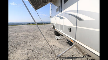 Camper luifel windbeveiliging zonder vloer- en wandbevestiging: Luifelheld 2