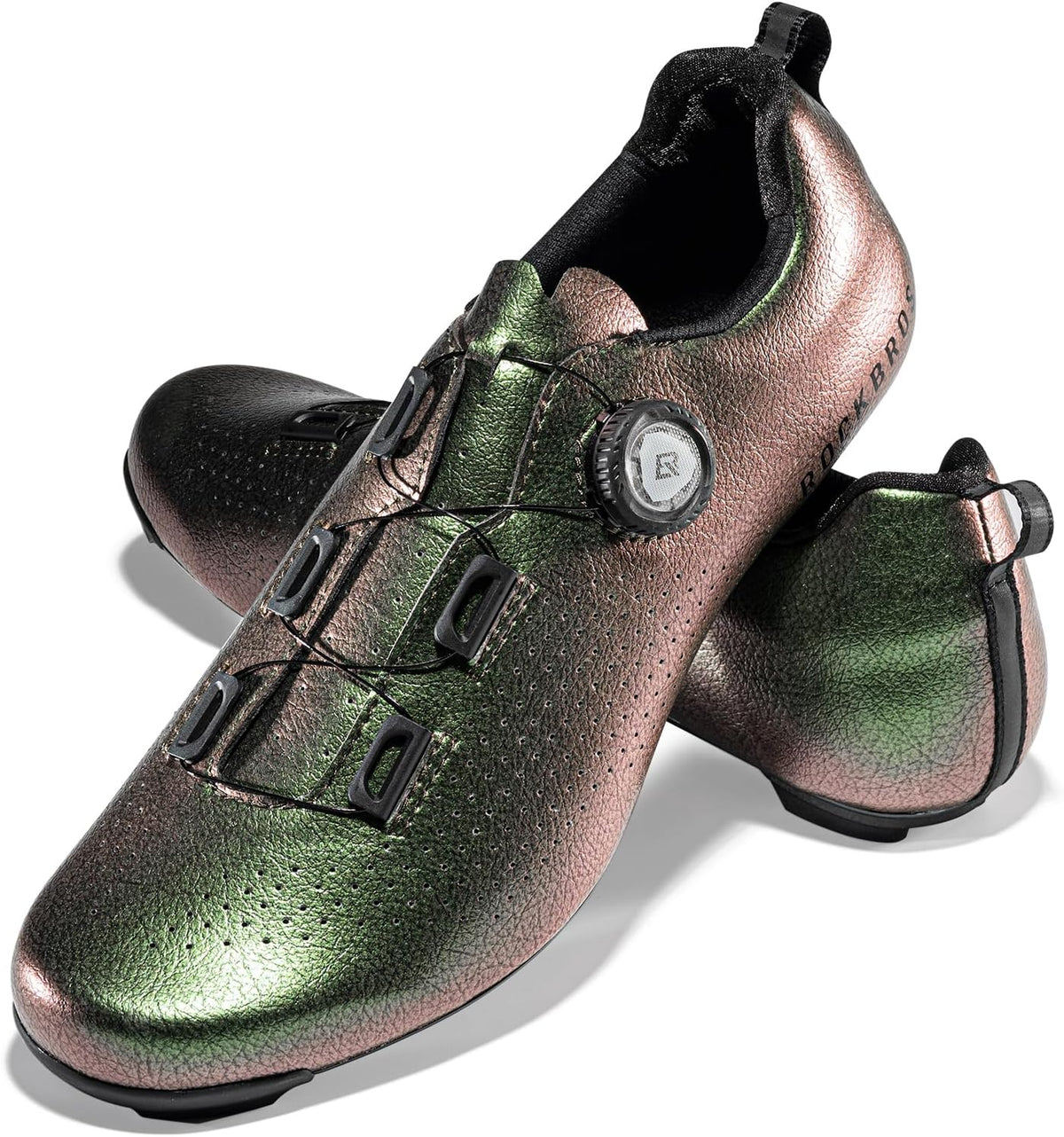 ROCKBROS Fietsschoenen voor dames en heren, T500, carbon racefietsschoenen, compatibel met SPD-SL/KEO-schoenplaatjes voor racen en training