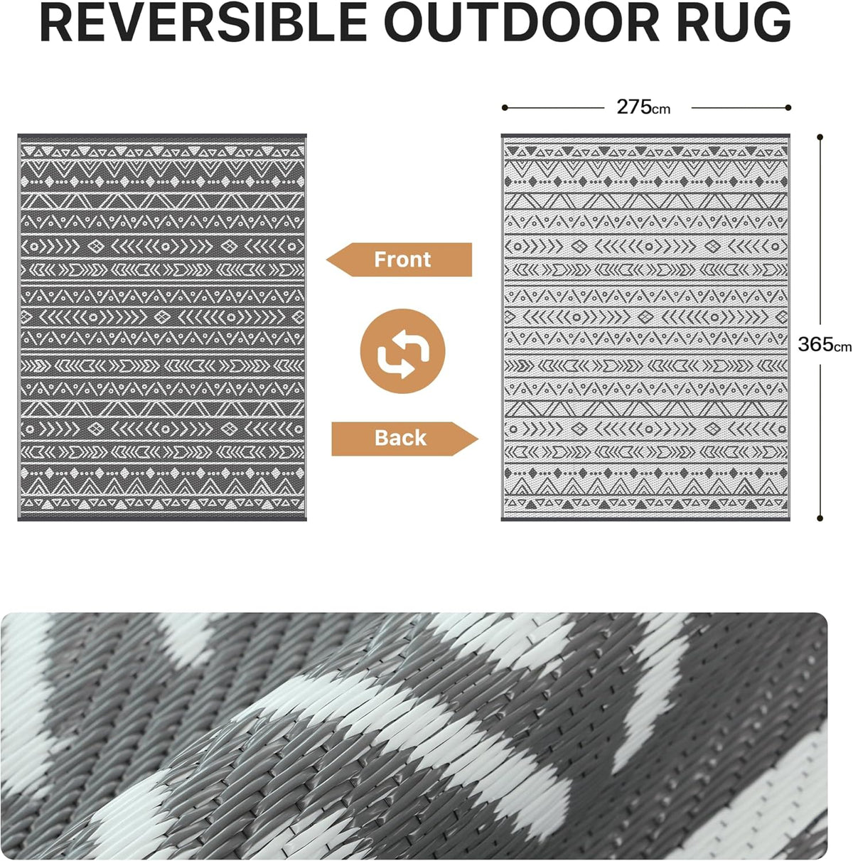 Genlmo outdoor tapijt, weerbestendig