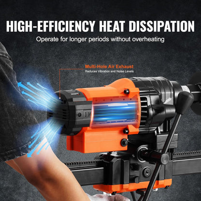 Diamantboormachine – Kernboormachine – Betonboor – Diameterboor – Boormachine 3000W – Boorbereik 20-200 mm – Waterdicht Zonder Hydraulische Afdichting
