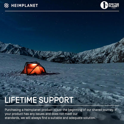 HEIMPLANET Origineel | 2022 KIRRA 2 persoons tent | Opblaasbare kampeertent | Buitentent en tentvloer - 5000mm hydrostatische kop | Zonder tentstokken | Ondersteunt 1% for the planet (4-Season)