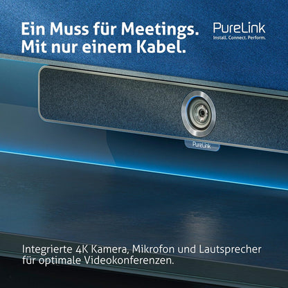 Purelink Vuelogic VL-VB200 All-in-One 4K Kamera, Mikrofon und Soundbar